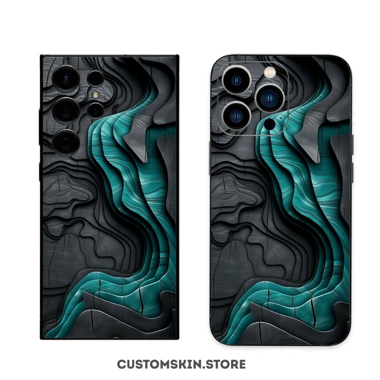 3D Marble Phone Skin
