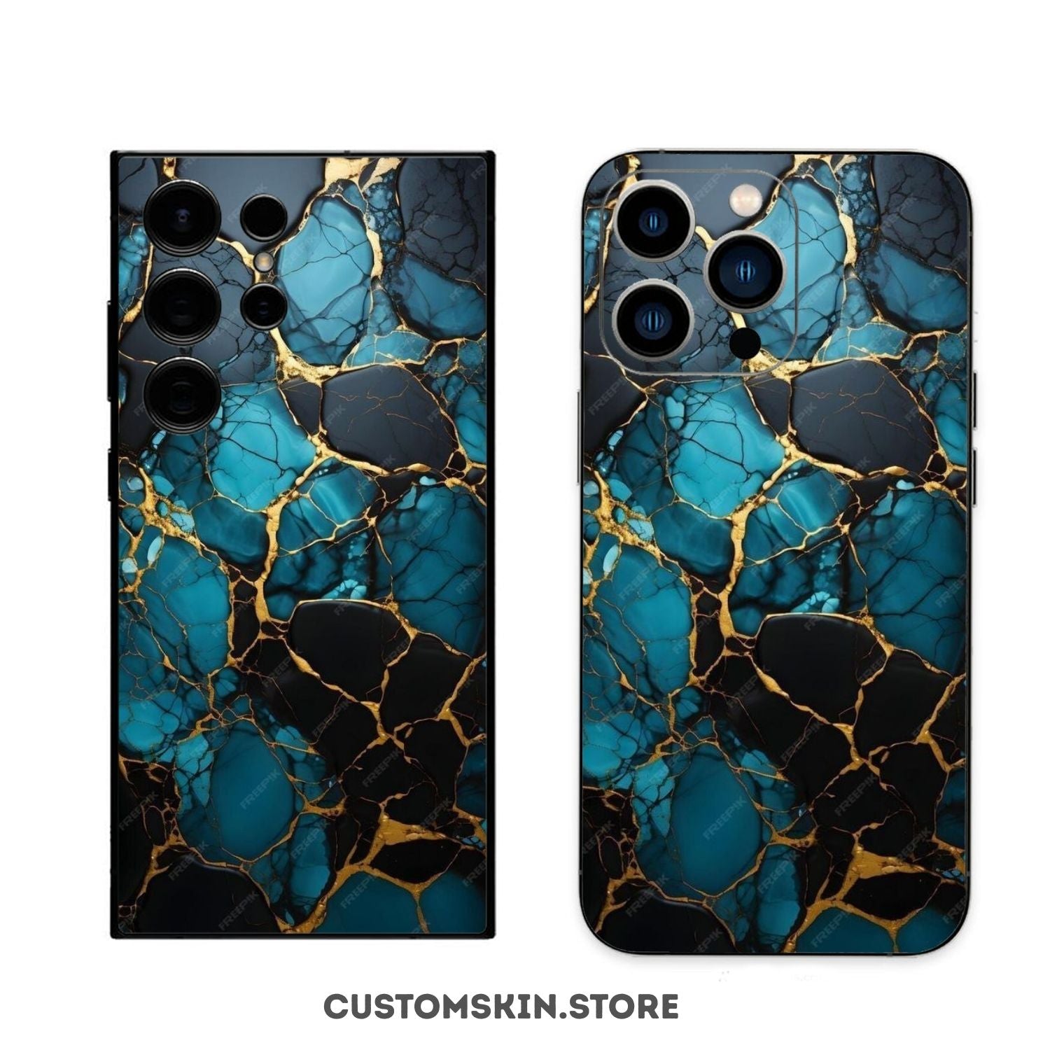3D Marble Phone Skin