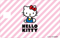 HELLO KITTY PINK STRIPES