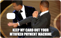 KEEP MY CARD OUT