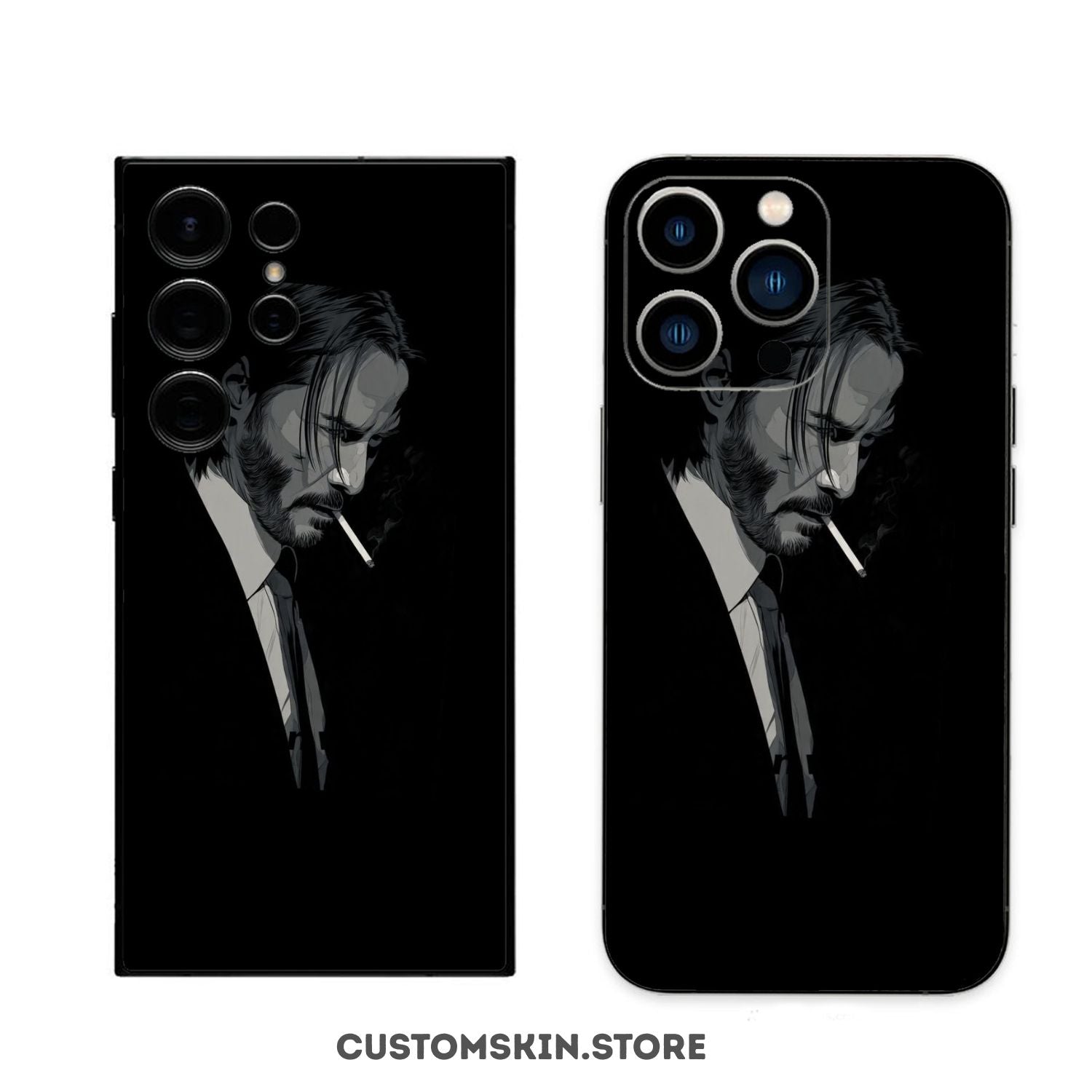The Wick Phone Skin